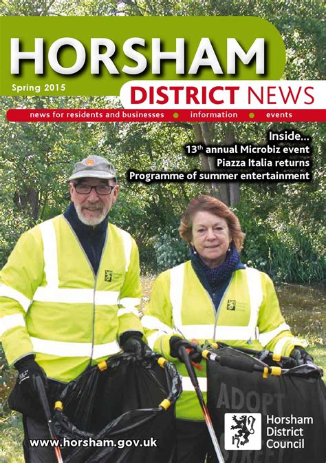 Horsham District News Spring 2015 by Horsham District Council - Issuu