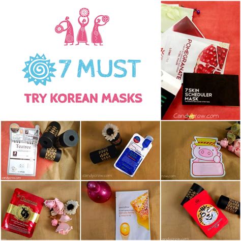 7 Must Try Korean Beauty Masks | Candy Crow- Indian Beauty and ...