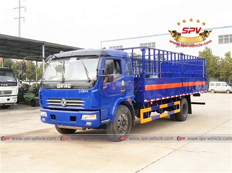 Bottled Gas Delivery Truck, Cylinder Carrying Truck, Gas Cylinder Transport Truck, Flatbed Truck ...