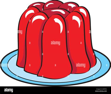 a cartoon strawberry jelly Stock Vector Image & Art - Alamy