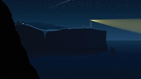 lighthouse with light beam at dark night 26058472 Vector Art at Vecteezy