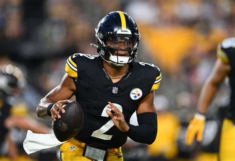 Steelers QB Justin Fields poised to start vs. Falcons - Yahoo Sports