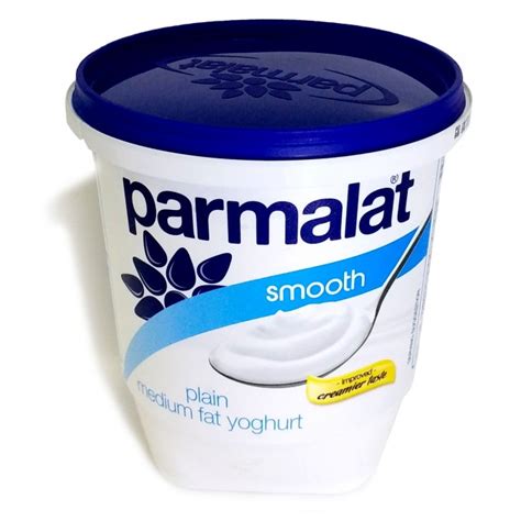 Parmalat Smooth Medium Fat Plain Yogurt 1kg