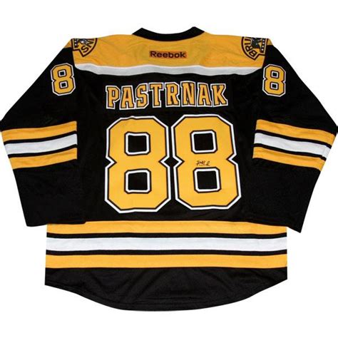 David Pastrnak Signed Jersey, Autographed Jerseys