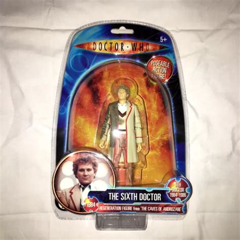 DOCTOR WHO CHARACTER Options Sixth 6th Dr Regeneration Figure Caves of Androzani £85.00 ...