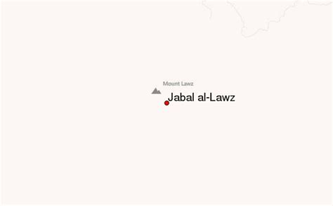 Jabal al-Lawz Mountain Information