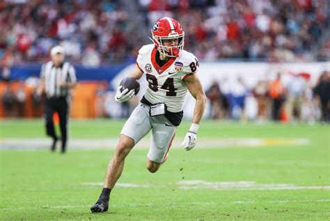 Georgia Bulldogs Wide Receiver Ladd McConkey's Journey to NFL Draft ...