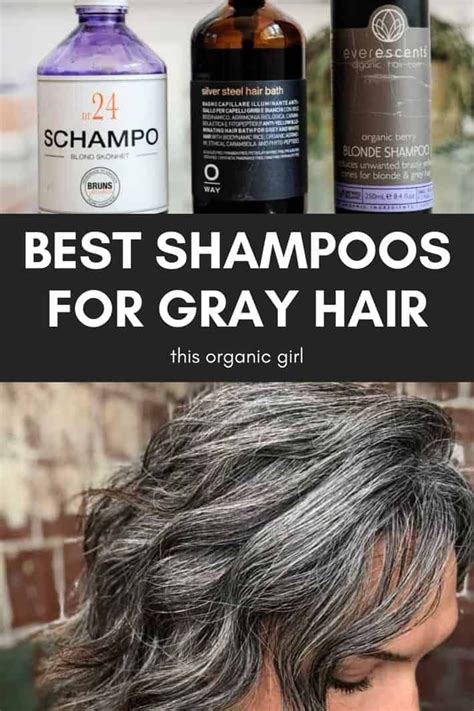 The Best Natural Purple Shampoos for Gray Hair | Shampoo for gray hair, Grey hair care, Purple ...