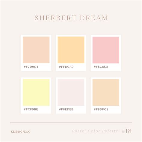 21 Beautiful Pastel Color Palette Examples with Color Codes