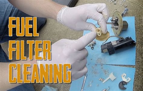 How to Cleaning fuel-pump filters and Using a Fuel System Cleaner