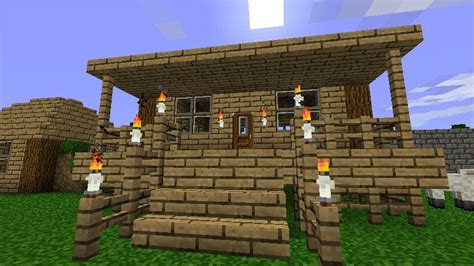 Small House with Porch Minecraft Map