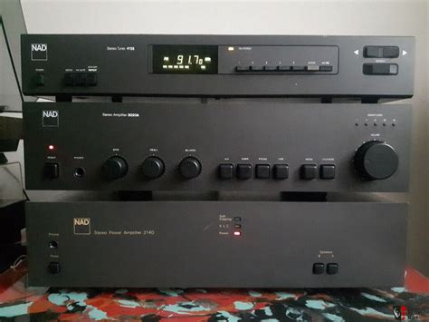 NAD 3020A Integrated Amp, NAD Stereo Power Amplifier 2140, NAD 4155 ...