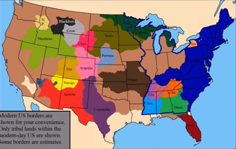 Us Native American Map – Interactive Map