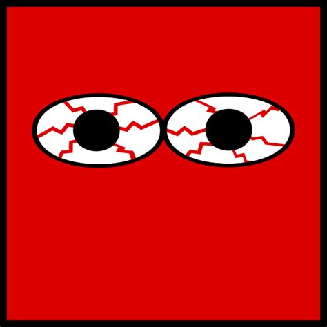 Eyes bloodshot vector image | Free SVG