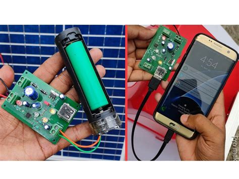 DIY Solar Mobile Charger / 18650 Battery Charger - Hackster.io