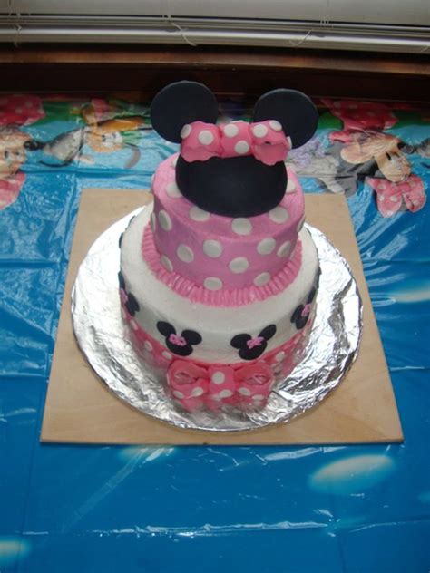 Minnie Mouse 3Rd Birthday Cake - CakeCentral.com