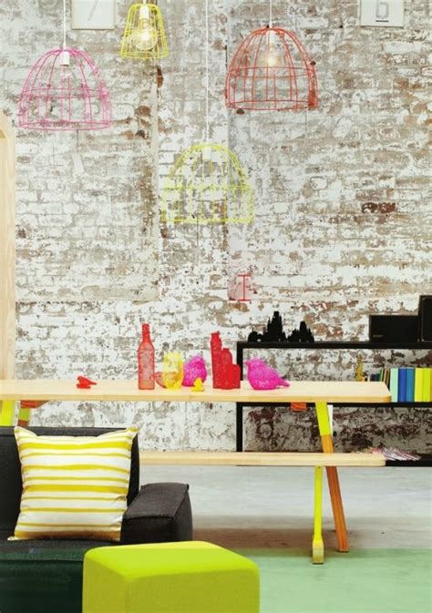 Rock The Colors: 32 Neon Home Décor Ideas - DigsDigs