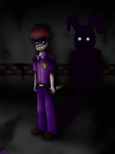 [FNAF] 'Purple Guy', The Nightmare. by ClemDouDou on DeviantArt