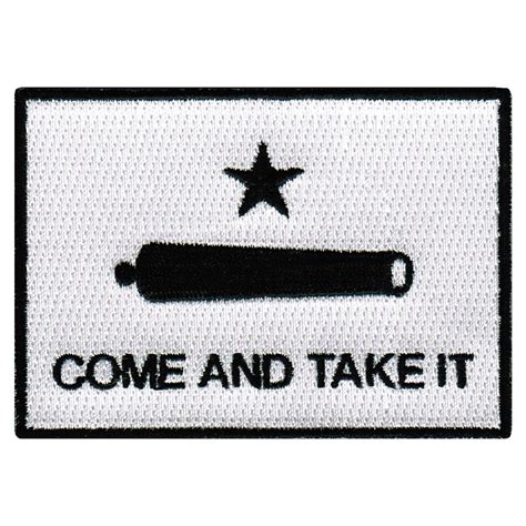 Come And Take It Flag Embroidered Patch