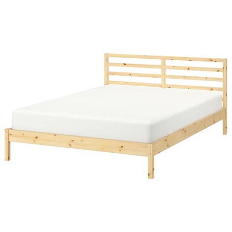 TARVA bed frame, pine/Luröy, Full - IKEA