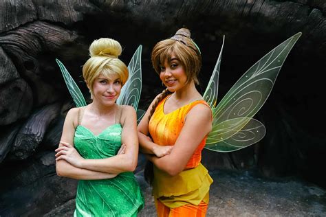 Tinkerbell and Fawn (Rare Character Appearances at Disney's Animal ...