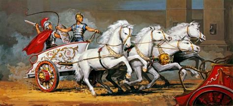 Roman Chariot & Horses | Roman chariot, Chariot racing, Greek and roman mythology