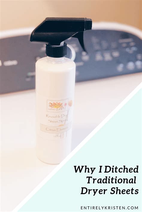 Why I Ditched the Traditional Dryer Sheet |Dryer Sheet Alternative ...