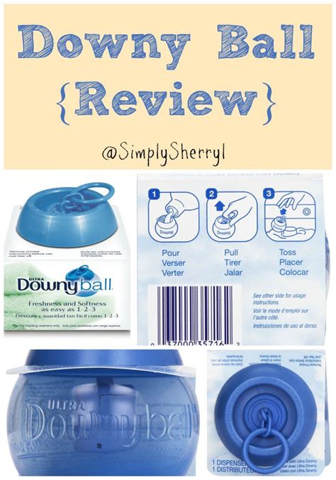 Downy Ball | SimplySherryl | Ball, Downy, Softener