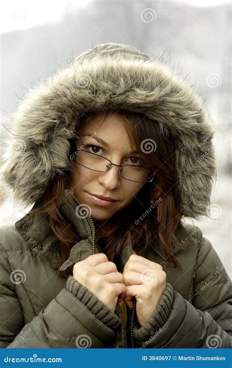 Megi stock image. Image of glasses, lips, looking, cold - 3840697