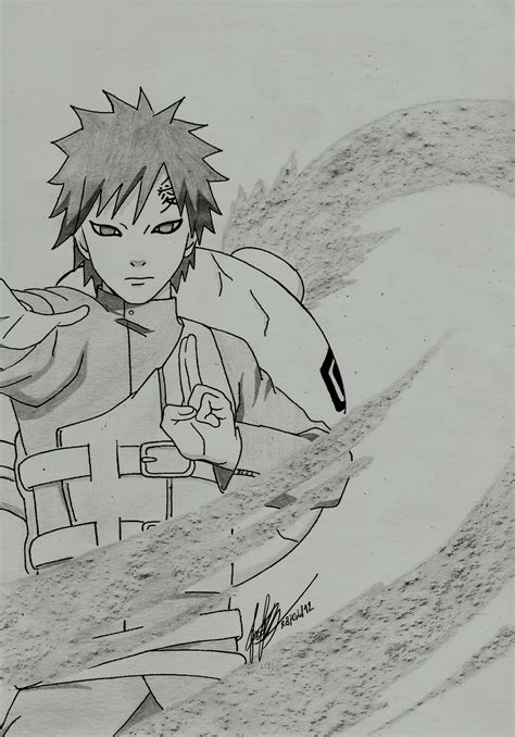 Kazekage Gaara by JoaoFrSouza on DeviantArt