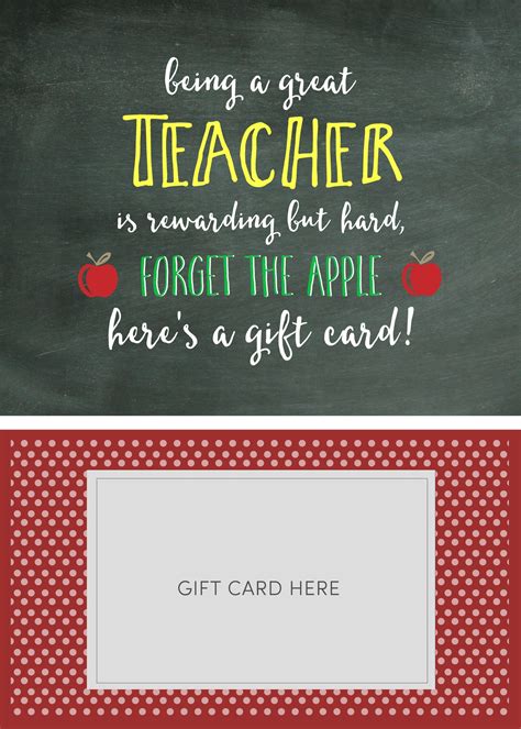 Free Printable Teacher Appreciation Greeting Cards - Free Printable