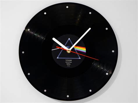 Personalised Vinyl Record Wall Clock