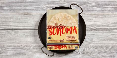 Sonoma Organic Non-GMO Tortillas, Yellow Corn • La Tortilla Factory