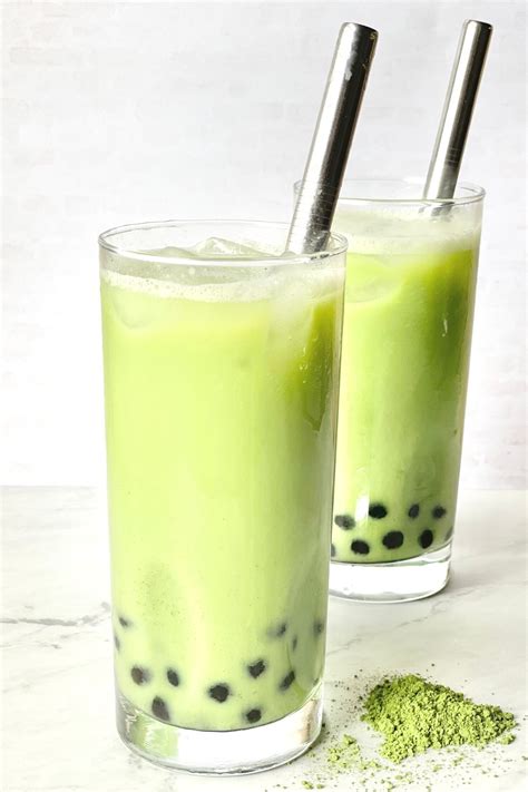 Matcha Milk Tea Recipe - Daily Tea Time