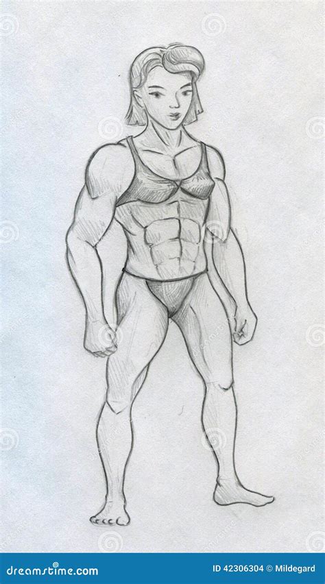 Muscle Girl Drawing – Telegraph