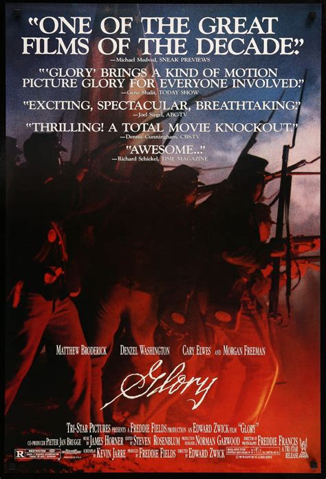 Glory (1989) Original One-Sheet Movie Poster - Original Film Art - Vintage Movie Posters