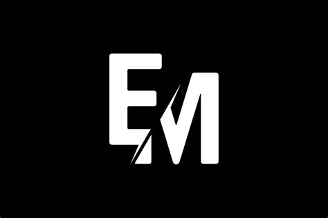 Monogram EM Logo Graphic by Greenlines Studios · Creative Fabrica | Ems logo, Ems logo design ...