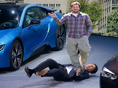 PsBattle: BMW chief Harald Krueger faints at Frankfurt car show : r/photoshopbattles