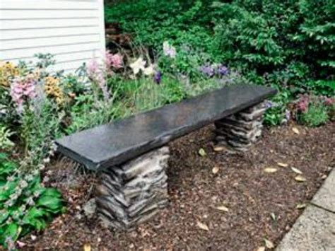 stone bench | Stone garden bench, Garden bench diy, Garden bench