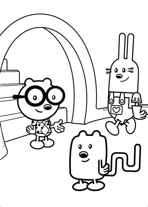 Fun Coloring Pages: Wow Wow Wubbzy Coloring Pages