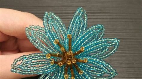 How To Make An Amazing Beaded Flower - DIY Crafts Tutorial ...