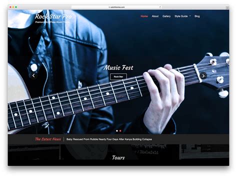 15 Free Music WordPress Themes for Bands & Events 2024 - Colorlib