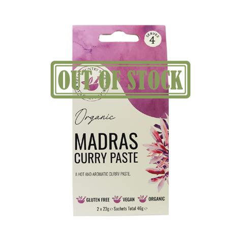 ORGANIC MADRAS CURRY PASTE | Westcountry Spice