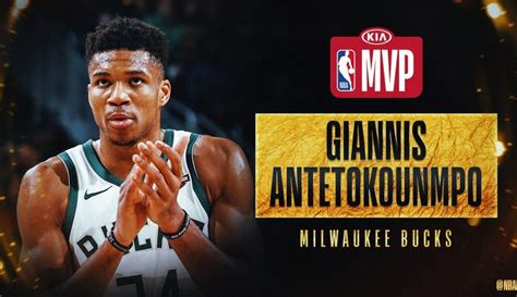 Giannis Antetokounmpo, ganador del MVP de la NBA 2019/20