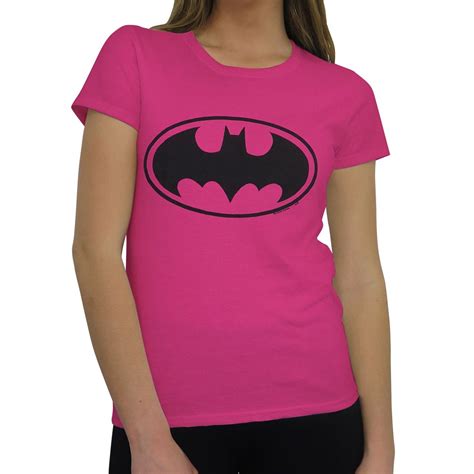 Batman Symbol Women's Pink T-Shirt