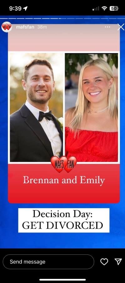 'MAFS' Season 17 Spoiler: Are Emily And Brennan Still Married?