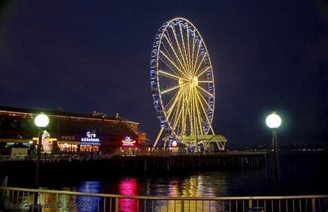 Seattle Waterfront Ferris Wheel by metacom on DeviantArt