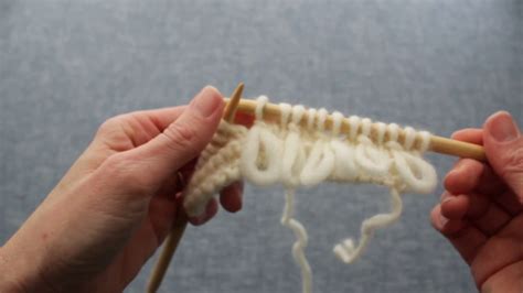 How to Knit the Loop Stitch - YouTube