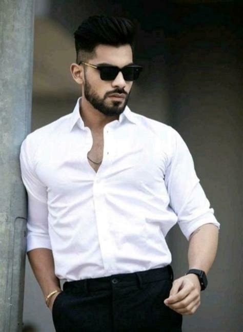 Buy BORN FOR FASHION Men Solid Formal White Shirt Online at Best Prices in India - JioMart.