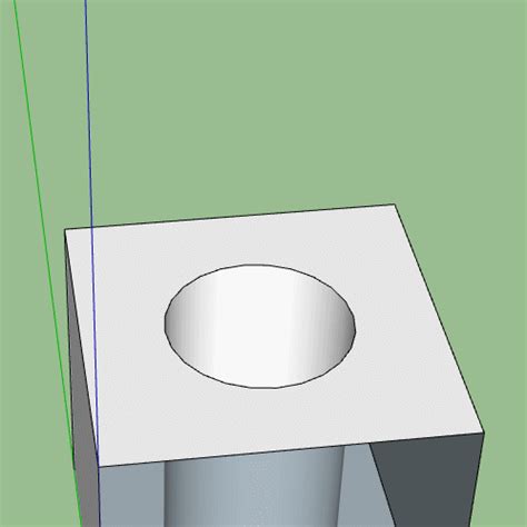 Chamfer or Fillet a hole in an object - SketchUp - SketchUp Community